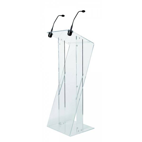 Pupitre orateur plexi